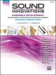 Sound Innovations: Ensemble Development for Advanced Concert Band Flute 1 band method book cover Thumbnail